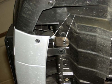 Unterfahrschutz Mitsubishi Outlander I, Typ CU, Motor 2.0/2.0 (4WD)/2.0T (04.2004 -)/2.4 (4WD) ab Baujahr 05.2003 - 10.2006