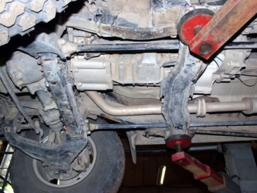 Unterfahrschutz Mitsubishi L200, Typ K6/K7, Motor alle ab Baujahr 06.1996 - 12.2007