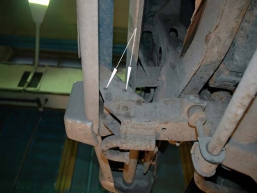 Unterfahrschutz Mitsubishi Pajero I, Typ L04/L14, Motor 2.3 TD/2.5 TD/2.6/3.0 V6 ab Baujahr 04.1982 - 12.1991