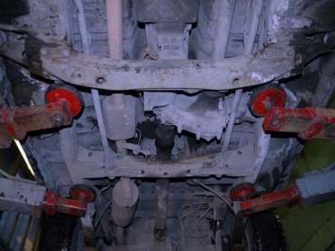 Unterfahrschutz Mitsubishi Pajero I, Typ L04/L14, Motor alle ab Baujahr 04.1982 - 12.1991