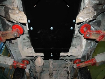 Unterfahrschutz Mitsubishi Pajero I, Typ L04/L14, Motor alle ab Baujahr 04.1982 - 12.1991