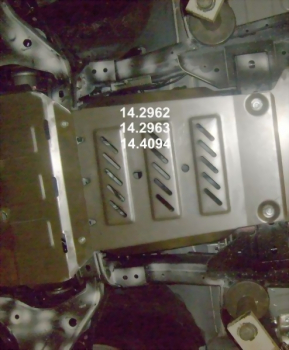 Unterfahrschutz Mitsubishi L200, Typ KJ/KK/KL, Motor alle ab Baujahr 09.2015 -