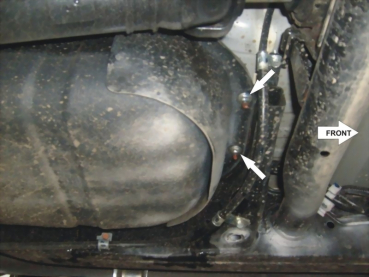 Unterfahrschutz Mitsubishi L200, Typ KJ/KK/KL, Motor alle ab Baujahr 09.2015 -