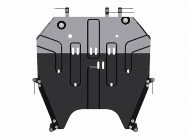 Unterfahrschutz Mitsubishi Eclipse Cross, Typ GK, Motor 1.5/2.2 TD, Baujahr 10.2017 -