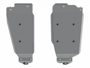 Unterfahrschutz Mitsubishi Outlander III, Typ GF/GG, Motor 2.0/2.4 CVT 4WD, Baujahr 08.2012 - 08.2018