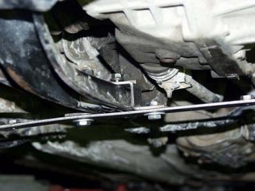 Unterfahrschutz Nissan Micra II, Typ K11, Motor 1.0/1.3 ab Baujahr 01.1992 - 02.2003