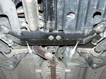 Unterfahrschutz Nissan Primera, Typ P12, Motor 1.6/1.8/2.0/1.9D/2.2D ab Baujahr 01.2002 -