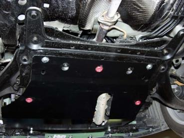 Unterfahrschutz Nissan Micra III, Typ K12, Motor 1.0/1.2/1.4/1.5d ab Baujahr 01.2003 - 06.2010