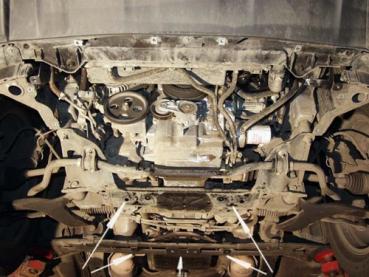 Unterfahrschutz Infiniti FX45, Motor 4.5 ab Baujahr 01.2003 - 12.2008