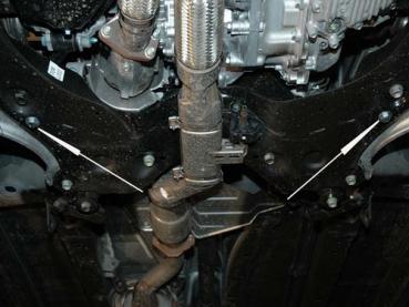 Unterfahrschutz Nissan Murano II, Typ Z51, Motor 3.5 (4WD) ab Baujahr 10.2008 - 09.2010