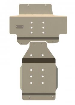 Unterfahrschutz Nissan Patrol GR, Typ Y62, Motor 5.6 ab Baujahr 2010 -