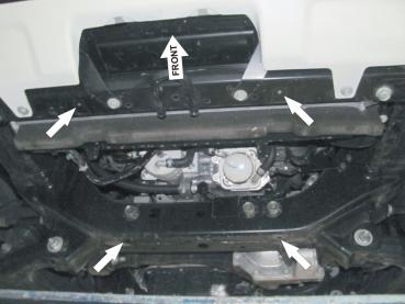Unterfahrschutz Nissan Patrol GR, Typ Y62, Motor 5.6 ab Baujahr 2010 -