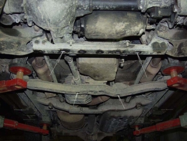 Unterfahrschutz Opel Frontera B, Typ 6B, Motor alle ab Baujahr 10.1998 - 07.2004