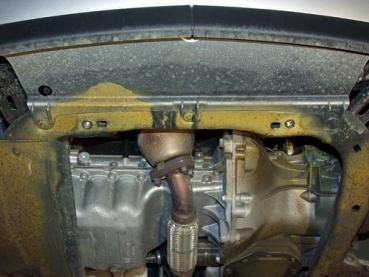 Unterfahrschutz Opel Corsa C (befestigt mit Montagesatz), Typ C, Motor 1.0/1.2/1.4 ab Baujahr 09.2000 - 07.2006