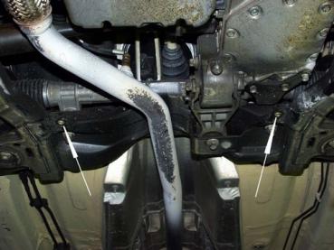 Unterfahrschutz Opel Meriva, Typ X01, Motor alle ab Baujahr 05.2003 - 05.2010