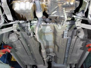 Unterfahrschutz Opel Agila, Typ H00, Motor alle ab Baujahr 09.2000 - (Facelift 08.2003 -)