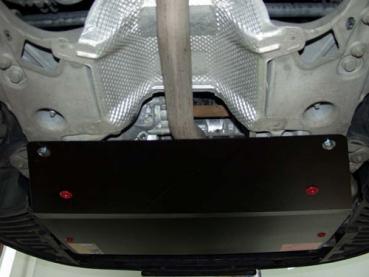 Unterfahrschutz Peugeot 407, Typ 6*, Motor 1.6/1.8/2.0/2.0 HDI ab Baujahr 05.2004 - 2006