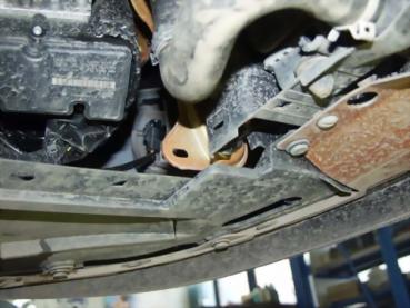 Unterfahrschutz Peugeot 1007, Typ KM, Motor 1.4/1.4 HDI/1.6 ab Baujahr 04.2005 -