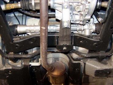 Unterfahrschutz Dacia Sandero, Typ , Motor alle ab Baujahr 06.2008 - 09.2012