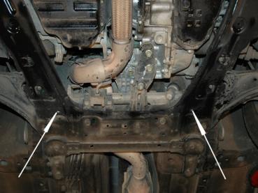 Unterfahrschutz Renault Koleos, Typ HY, Motor alle ab Baujahr 09.2008 -