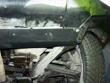 Unterfahrschutz Saab 9000, Typ YS3C, Motor 2.0/2.3/3.0 ab Baujahr 04.1985 - 12.1998