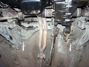 Unterfahrschutz Skoda Felicia, Typ 6U/797, Motor alle ausser 1.6 ab Baujahr 10.1994 - 04.2002