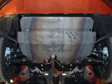 Unterfahrschutz Skoda Fabia I, Typ 6Y (nur für Fahrzeuge mit werkseitiger Quertraverse), Motor 1.2 V12 ab Baujahr 08.1999 - 03.2008