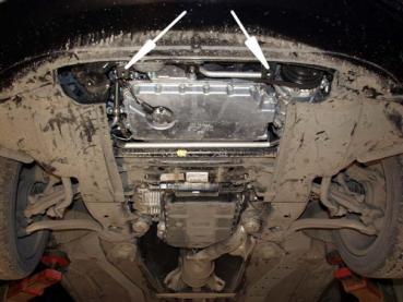 Unterfahrschutz Skoda Superb, Typ 3U, Motor alle ab Baujahr 12.2001 - 03.2008