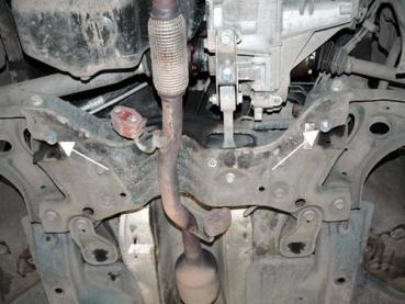 Unterfahrschutz Skoda Roomster (gebaut in der Ukraine), Typ 5J, Motor 1.2/1.4 ab Baujahr 03.2006 -