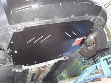 Unterfahrschutz Skoda Yeti 2WD+4WD, Typ 5L, Motor alle ab Baujahr 05.2009 - (auch für Standheizung/nur Alu-Vorderachsträger)