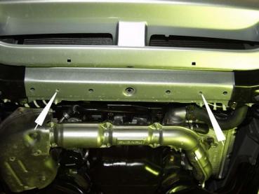 Unterfahrschutz Subaru Impreza, Typ GC/GFC, Motor 1.6 (4x4)/1.8 (4x4)/2.0i Turbo G/2.0i (4x4)/2.5 ab Baujahr 12.1995 - 12.2000