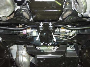 Unterfahrschutz Subaru Impreza, Typ GC/GFC, Motor 1.6 (4x4)/1.8 (4x4)/2.0i Turbo G/2.0i (4x4)/2.5 ab Baujahr 12.1995 - 12.2000