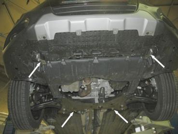 Unterfahrschutz Suzuki SX4 S-Cross, Typ JY, Motor alle ab Baujahr 08.2013 -