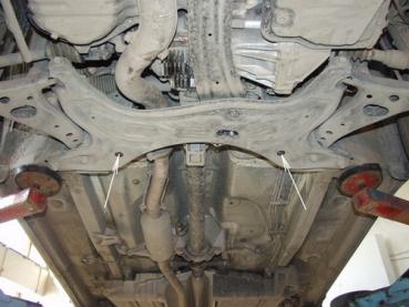 Unterfahrschutz Toyota RAV4 II, Typ A2, Motor 1.8/2.0 ab Baujahr 06.2000 - 11.2005