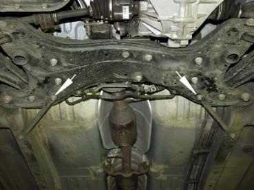 Unterfahrschutz Toyota Yaris/Echo/Verso, Typ CP10/P1/P2, Motor alle ab Baujahr 01.1999 - 09.2005