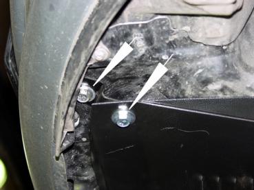 Unterfahrschutz Toyota Yaris/Echo/Verso, Typ CP10/P1/P2, Motor alle ab Baujahr 01.1999 - 09.2005