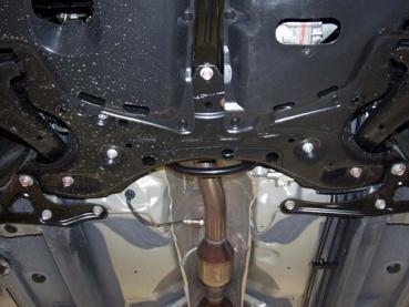 Unterfahrschutz Toyota Corolla Verso, Typ ZDE12/CDE12/ZER/ZZE12/R1, Motor 1.6/1.8 ab Baujahr 09.2001 - 04.2009