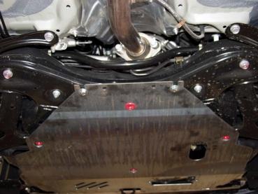 Unterfahrschutz Toyota Corolla Verso, Typ ZDE12/CDE12/ZER/ZZE12/R1, Motor 1.6/1.8 ab Baujahr 09.2001 - 04.2009