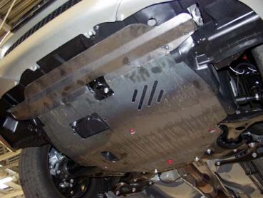 Unterfahrschutz Toyota Corolla Verso, Typ ZDE12/CDE12/ZER/ZZE12/R1, Motor 1.6/1.8 ab Baujahr 09.2001 - 04.2009