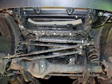 Unterfahrschutz Toyota Land Cruiser 105 Starrachse (kompatibel mit Seilwinde), Typ J10, Motor alle ab Baujahr 01.1998 - 08.2007