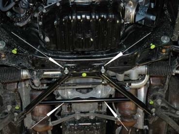 Unterfahrschutz Lexus SC 430, Typ Z4, Motor 4.3 ab Baujahr 2006 - 07.2010