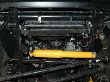 Unterfahrschutz Toyota Land Cruiser 75/78 (mit Serienstoßstange), Typ J7, Motor 4.2 D ab Baujahr 2007 -