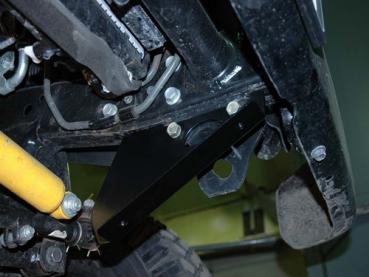 Unterfahrschutz Toyota Land Cruiser 75/78 (mit Serienstoßstange), Typ J7, Motor 4.2 D ab Baujahr 2007 -