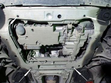 Unterfahrschutz Volvo S60 I, Typ P24, Motor alle ab Baujahr 07.2000 - 04.2010