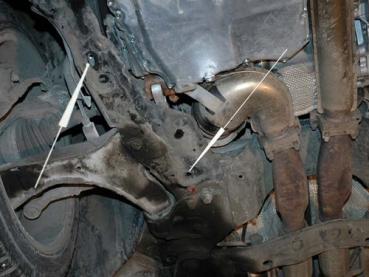 Unterfahrschutz Volvo S80 II, Typ AS, Motor 4.4 V8 AWD ab Baujahr 03.2006 -