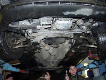 Unterfahrschutz VW Passat B5, Typ 3B/3BG, Motor 1.6/1.8 ab Baujahr 08.1996 - 08.2005