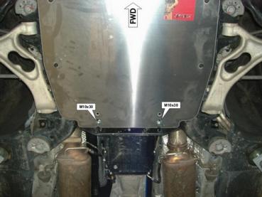 Unterfahrschutz VW Touareg, Typ 7P, Motor 3.0 TDI/4.2 TD ab Baujahr 01.2010 - 03.2018