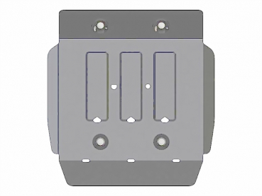 Unterfahrschutz VW Amarok (mit Original Triebwerks-Unterschutz), Typ 2H/S1B, Motor 2.0 TDI/3.0 TD V6 ab Baujahr 06.2016 -