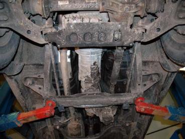 Unterfahrschutz SsangYong Musso (Sports), Typ FJ, Motor 2.0/2.9 ab Baujahr 03.1993 -