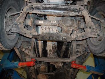Unterfahrschutz SsangYong Musso (Sports), Typ FJ, Motor 2.0/2.9 ab Baujahr 03.1993 -